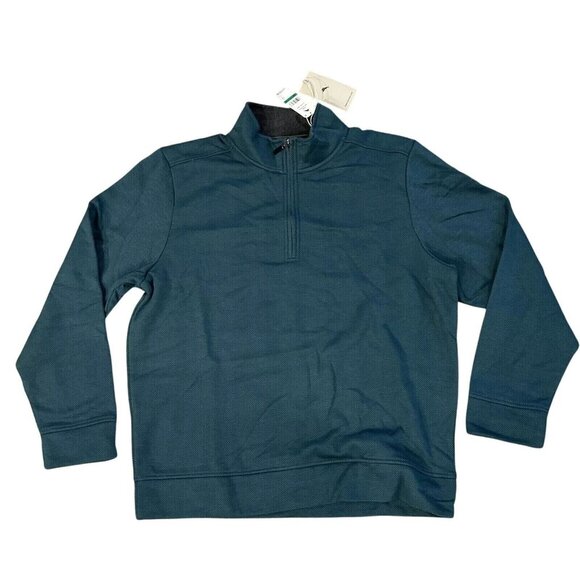 Tommy Bahama Mens Size XXL New Castle Half-Zip Pullover Sweater Forest Green - Picture 3 of 4